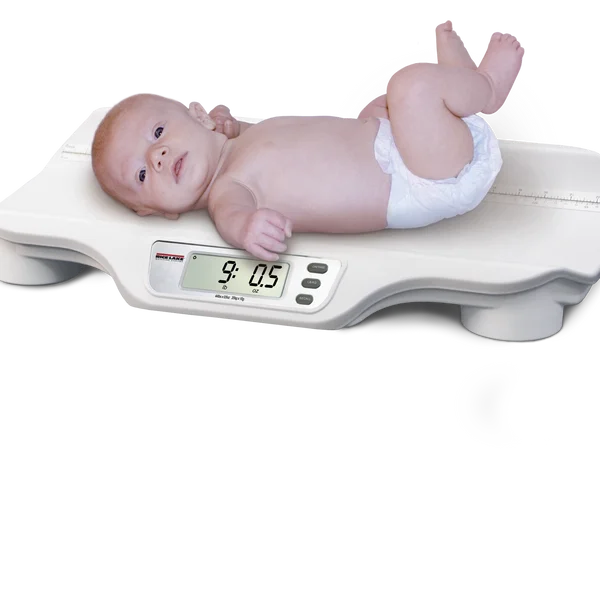 Infant scale for use in healthcare